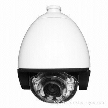 H.264 IP PTZ IR camera, supports dual stream and external 3G transmission